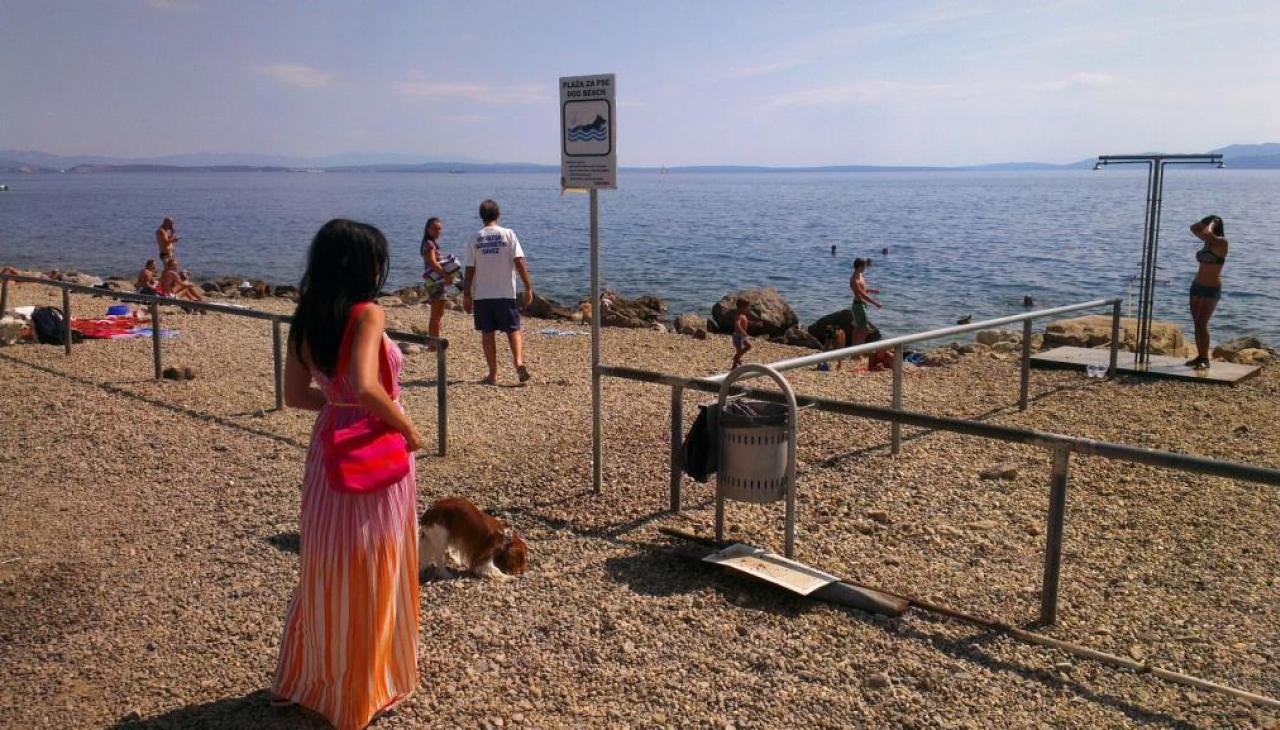 Pláž pro psy - Rijeka