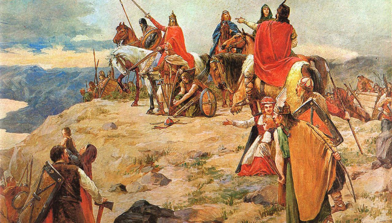 When first Croats came
